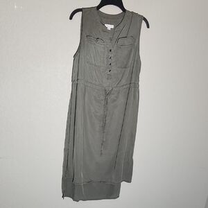 Li Lange Maternity dress size m army green dress